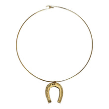 Load image into Gallery viewer, Horseshoe Collar Necklace
