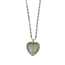 Load image into Gallery viewer, Silver Lucky Heart Necklace

