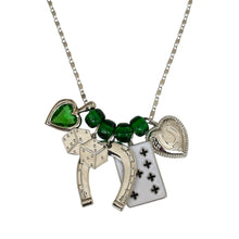 Load image into Gallery viewer, Lucky Mosaic Necklace (Silver)
