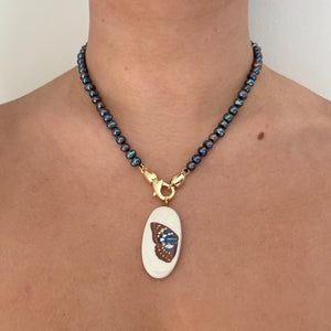 BFF Butterfly Necklace Set - Black (1/1)