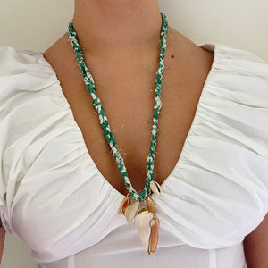 Green Braid Necklace (1/1)