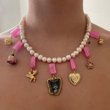Load image into Gallery viewer, Pink Pearl Necklace (1/1)
