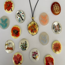 Load image into Gallery viewer, Silk Cord Cage Necklace *Customizable*

