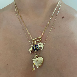 14k Globetrotter Charm Necklace