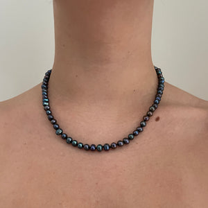 Black Pearl Necklace Base