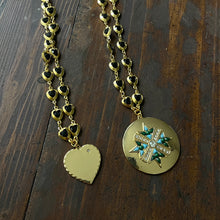 Load image into Gallery viewer, Black Hearts Necklace
