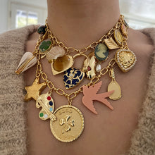 Load image into Gallery viewer, Gold Custom Charm Necklaces
