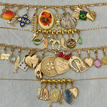 Load image into Gallery viewer, Gold Clip Anywhere Charms - Large
