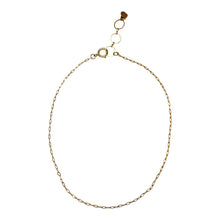 Load image into Gallery viewer, Make Your Own Necklace Base - Gold Mini Paperclip

