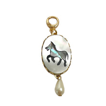 Load image into Gallery viewer, Limited Edition Clip-Anywhere Charm - Horse + Pearl
