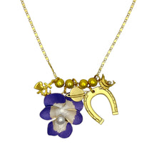 Load image into Gallery viewer, Gold Custom Mosaic Necklace
