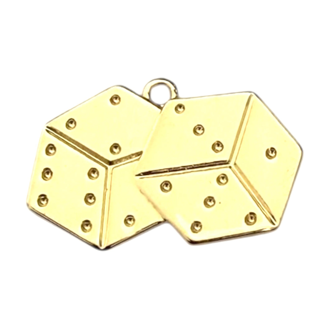 Single Charm - Gold Dice