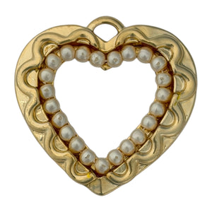 Single Charm - XL Pearly Heart