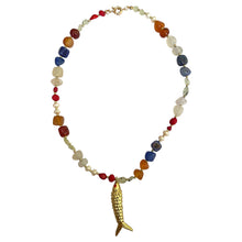 Load image into Gallery viewer, Fish Stones Necklace

