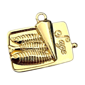Single Charm - Gold Sardines