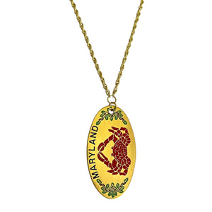 Maryland Crab Necklace - 30in