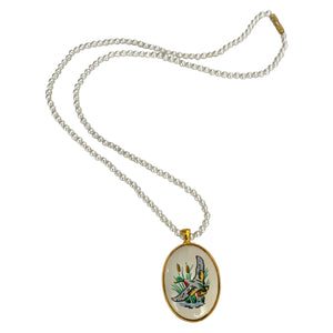 Mallard Pearly Necklace