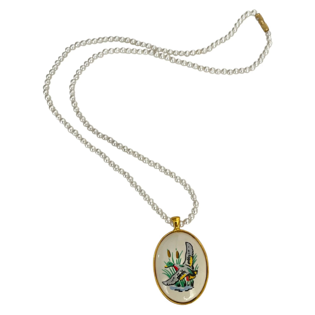 Mallard Pearly Necklace