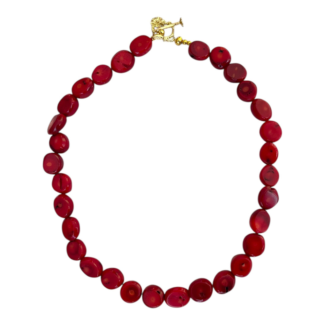Coral Collar Necklace
