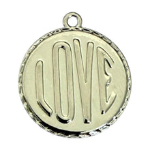 Load image into Gallery viewer, Single Charm - Silver Love Coin
