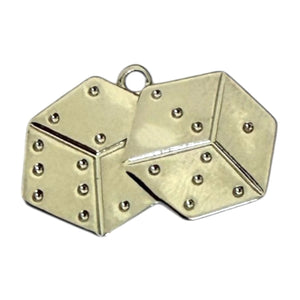 Single Charm - Silver Dice
