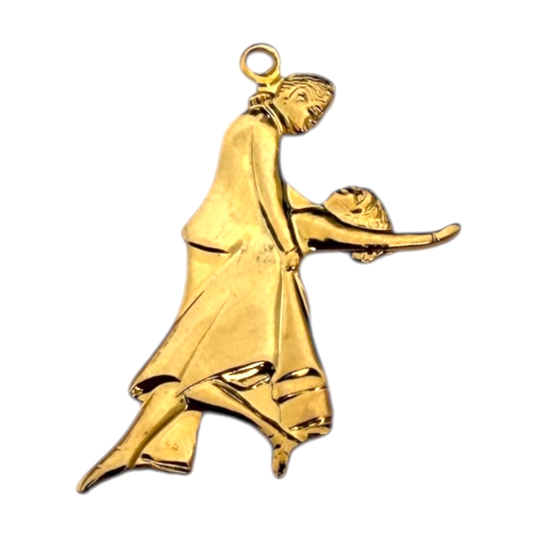 Single Charm - Gold Dancing Couple