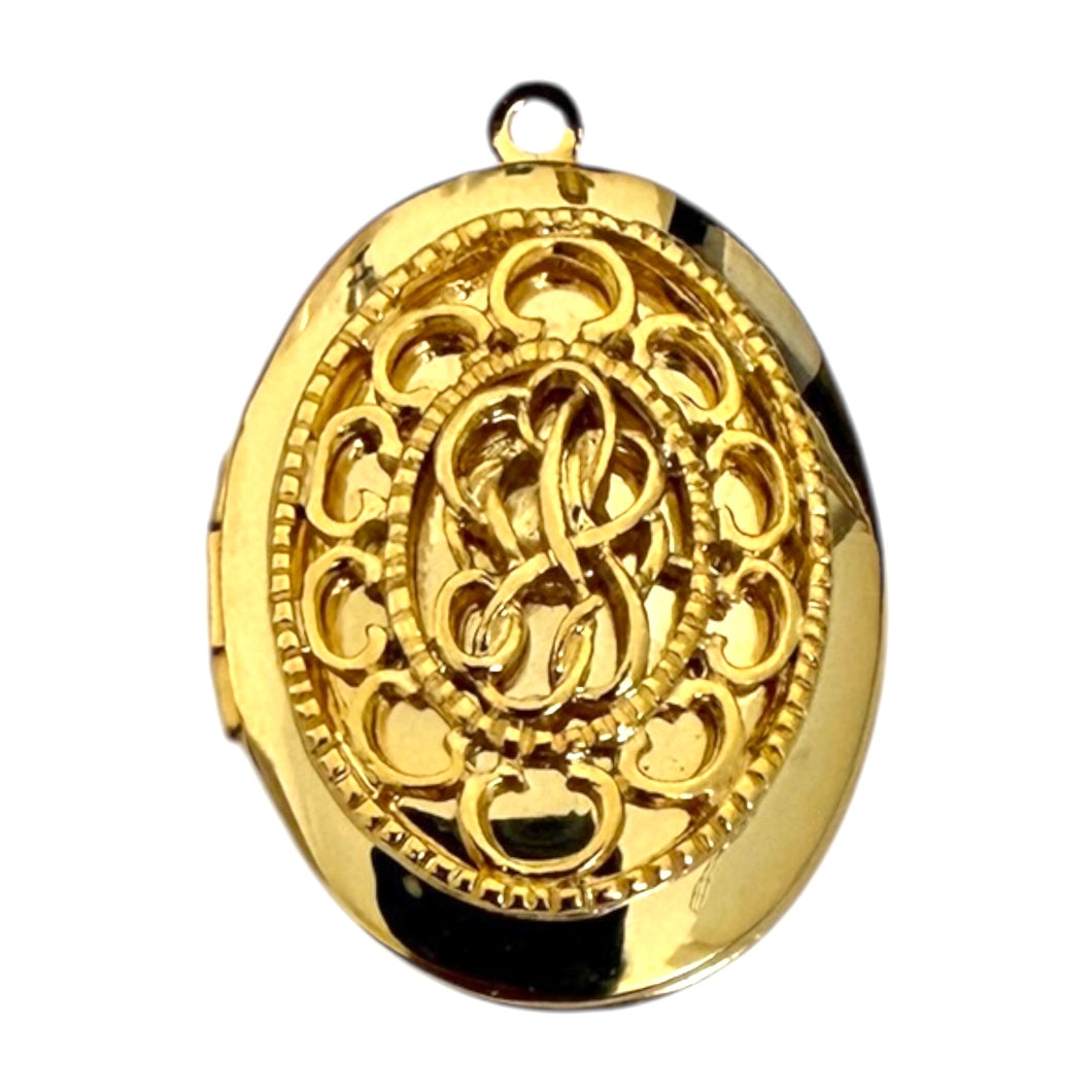 Single Charm - Filigree Locket