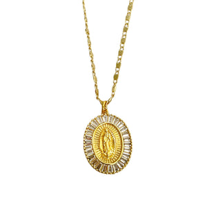 Pavé Guadalupe Necklace