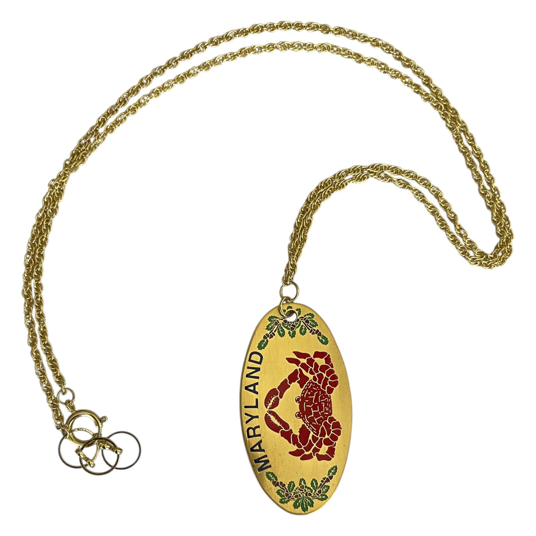 Maryland Crab Necklace - 30in