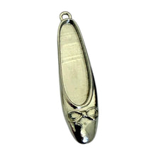 Load image into Gallery viewer, Single Charm - Silver Ballet Slipper
