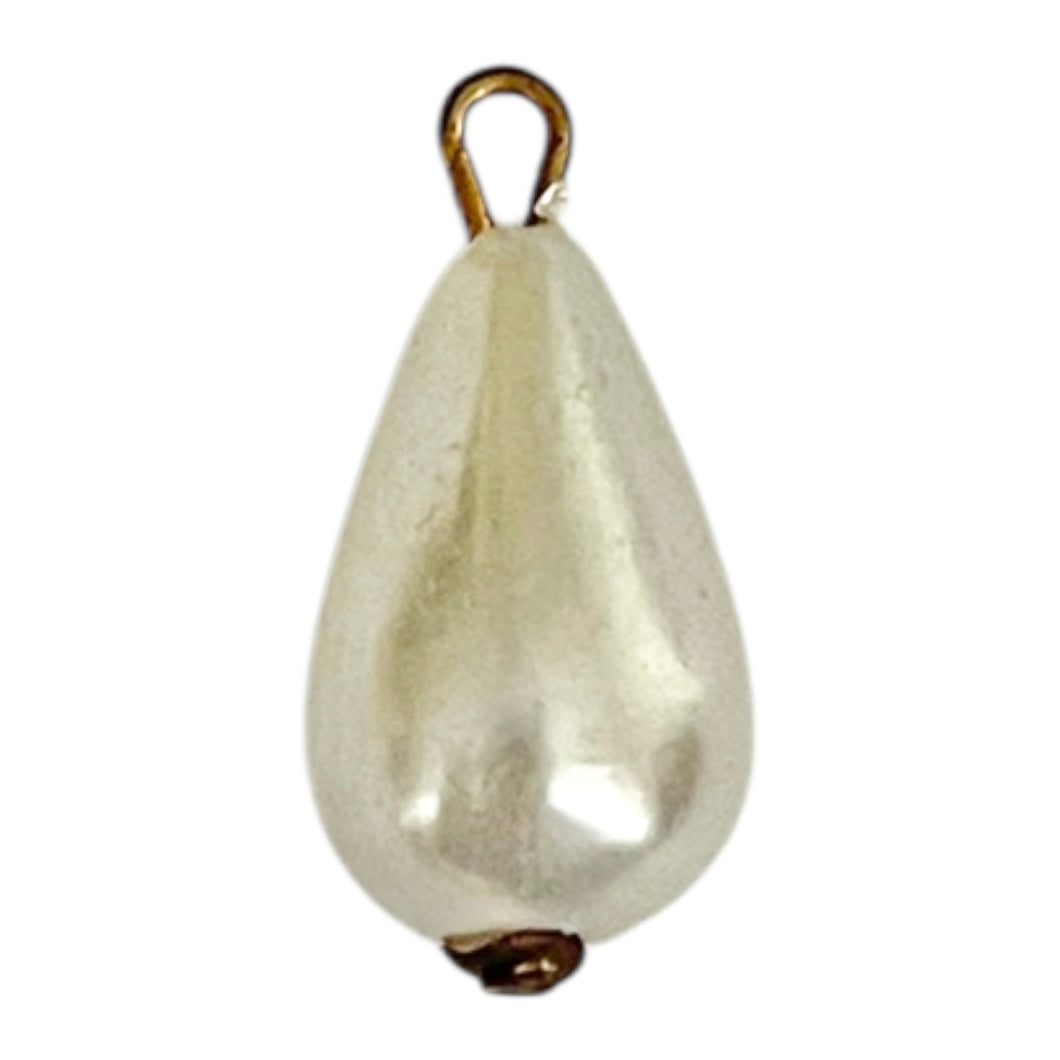 Single Charm - Faux Pearl Drop (L)