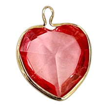 Load image into Gallery viewer, Single Charm - Pink Channel Heart
