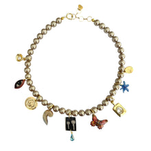 Load image into Gallery viewer, Precious Pieces Pearl Charm Necklace
