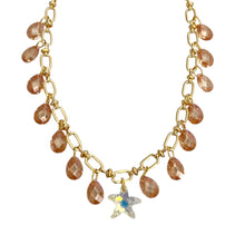 Load image into Gallery viewer, Swarovski Orange Necklace (1/1)
