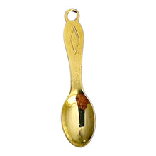 Load image into Gallery viewer, Single Charm - Gold Spoon
