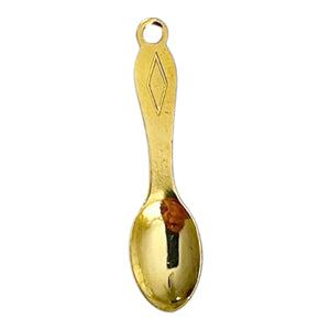 Single Charm - Gold Spoon