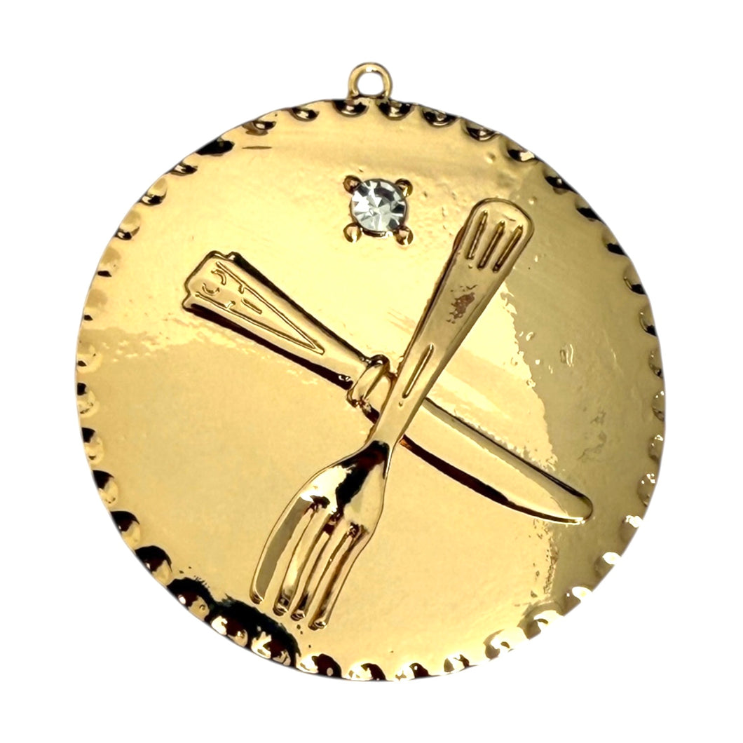Single Charm - Knife & Fork