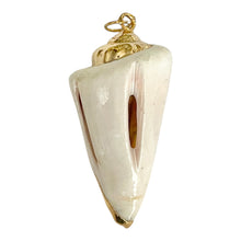 Load image into Gallery viewer, Single Charm - Gold/White Shell
