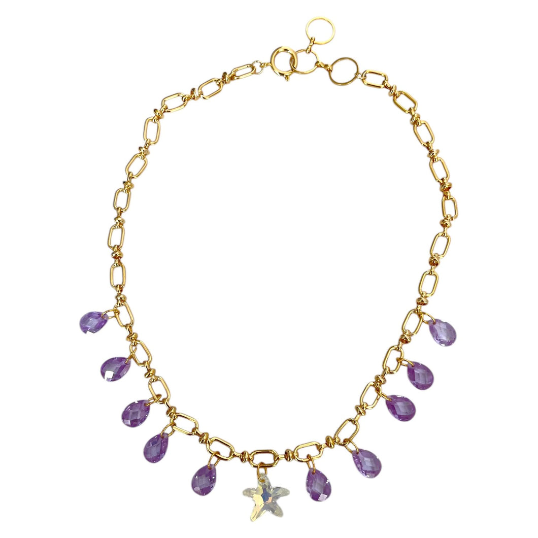 Swarovski Lilac Necklace (1/1)