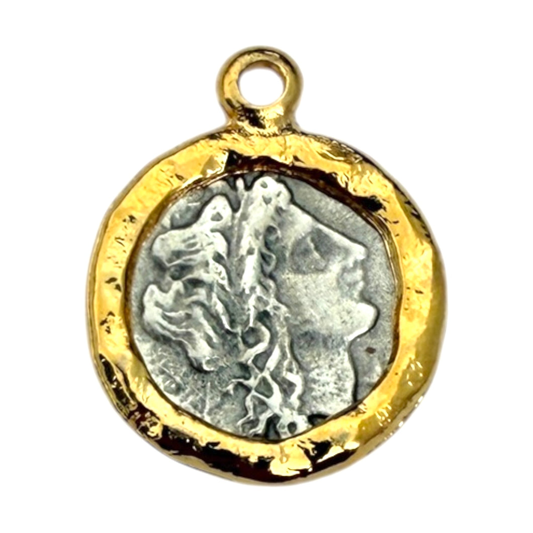 Single Charm - Gold Face Coin