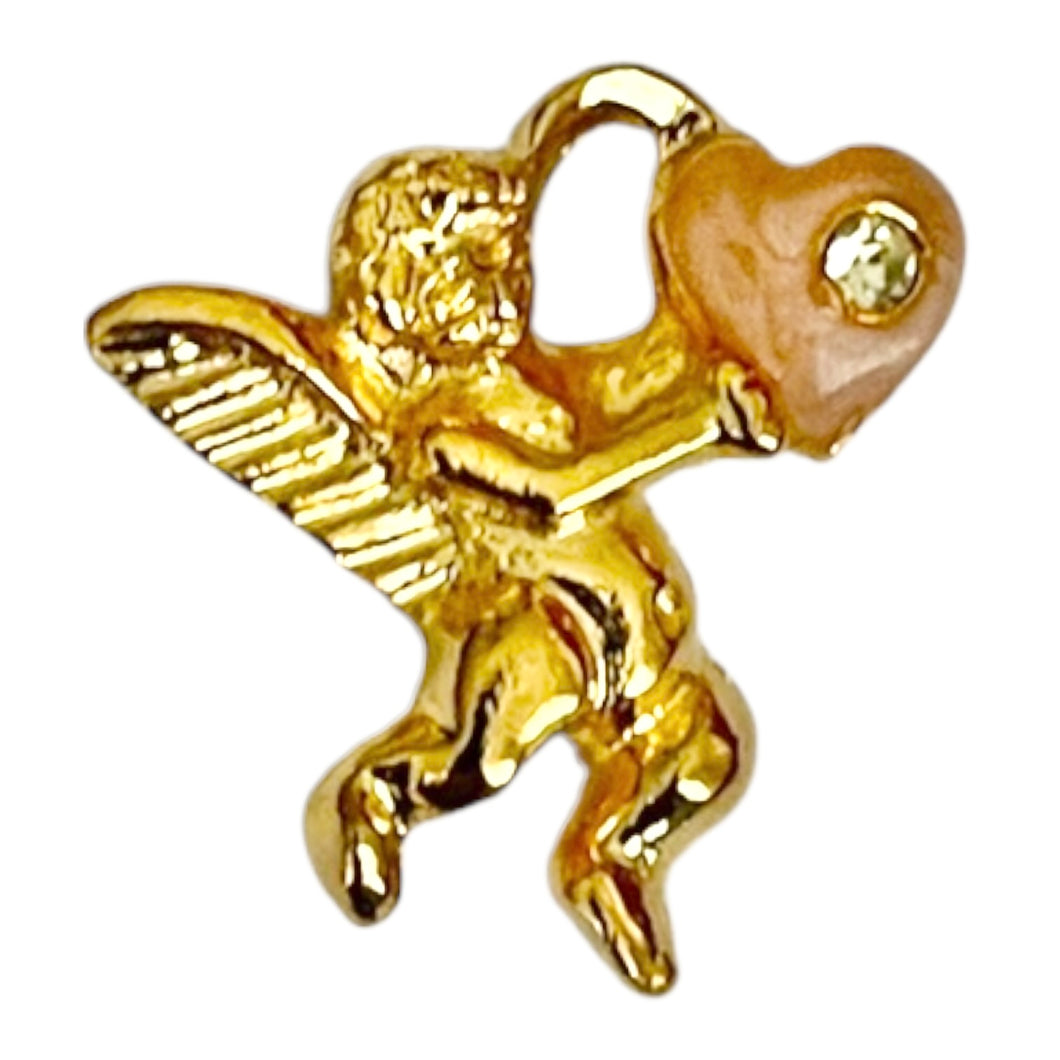 Single Charm - Pink Heart Cupid