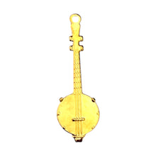 Load image into Gallery viewer, Single Charm - Gold Banjo
