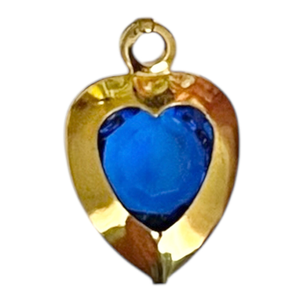 Single Charm - Royal Heart Drop