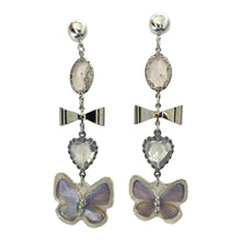 Load image into Gallery viewer, Blue Butterfly Earrings (1/1)
