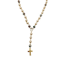 Load image into Gallery viewer, Cross Lariat Necklace
