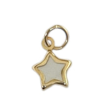 Load image into Gallery viewer, 14k Mother of Pearl Star Charm
