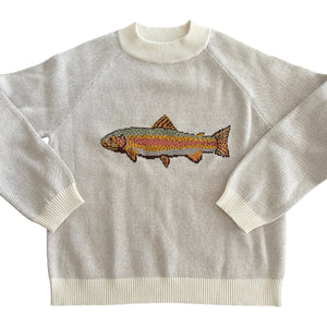 Fish Sweater Eggshell PREORDER