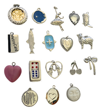 Load image into Gallery viewer, Silver Clip Anywhere Charms - Medium
