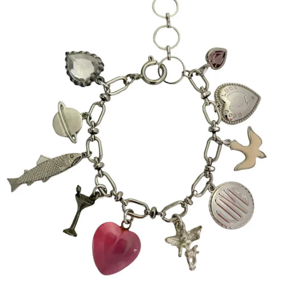 SAMPLE - Silver Charm Bracelet