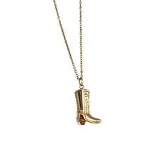 Load image into Gallery viewer, Cowgirl Boot Necklace
